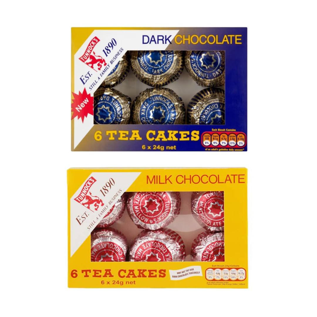 ※まゆみさま専用　Tunnock's ミルクチョコレート ティーケーキ 6個入り Amazon | 【食べ比べセット】Tun nock 's ター ノック ミルク
